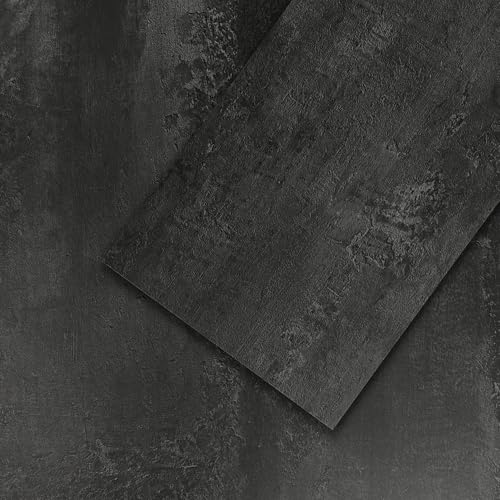 Mulgreat - PVC Bodenbelag - 12 Fliesen Selbstklebende Vinyl-Fliesen - Vinylboden - Betoneffekt - Vinylboden Selbstklebend - 60,96 cm x 30,48 cm Dicke 1,5 mm 2.23m²
