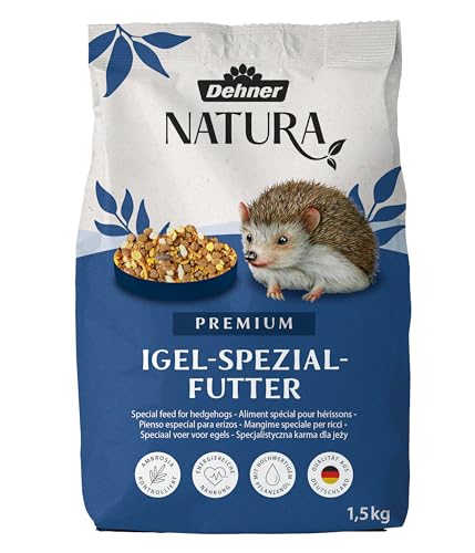 Dehner Natura Igelfutter, Alleinfutter für Igel, artgerecht / natürliche Ernährung, 1.5 kg