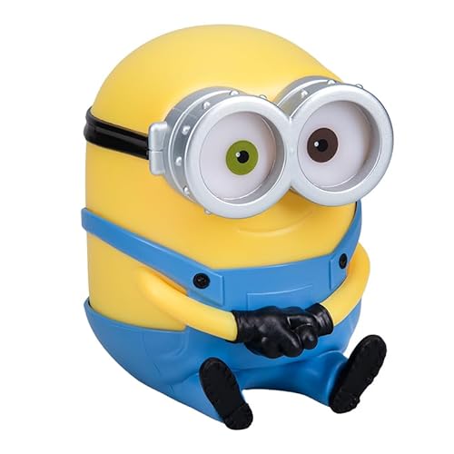 Minions Bob Light, offiziell lizenziertes 11cm LED-Licht in Form von Bob, perfekt für Nachttisch oder Regal, Sammlerstück für Fans von Despicable Me für jedes Alter | Paladone