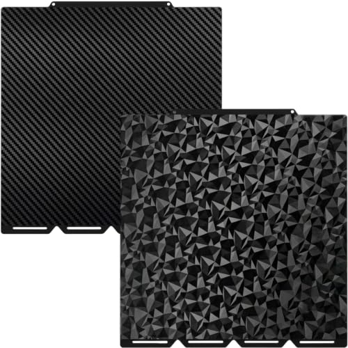 PEO PET Build Plate für Snapmaker U1 293x276mm, Double Sided Druckplatte Spring Steel Druckbett, 3D Printer Print Bed Heated Bed Platform für Snapmaker U1 Parts