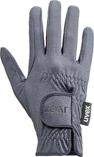 Uvex Sportstyle - dehnbarer Reithandschuh für Damen und Herren - exzellenter Grip & strapazierfähig - touchscreenfähig - Blue - 7,5