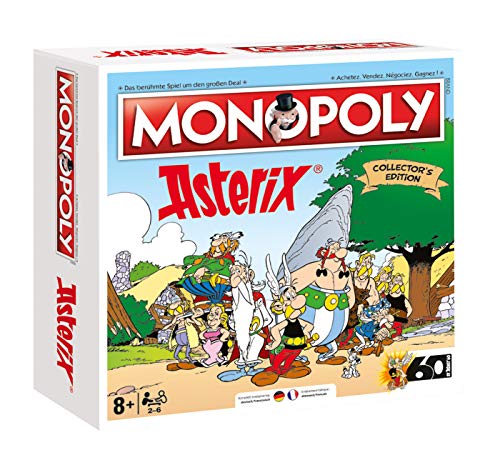 Monopoly Asterix - Gesellschaftspiel für Erwachsene und Kinder | Limited Collector Edition | Das beliebte Bettspiel für Fans - Ab 8 Jahren für 2-6 Spieler
