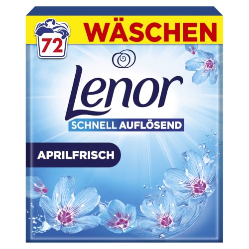 Lenor Pulverwaschmittel Aprilfrisch, 72 Wäschen