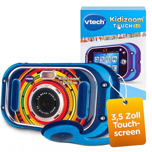 VTech KidiZoom Touch 5.0 - Digitalkamera Kinder mit Selfie-Funktion