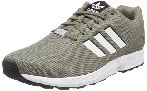 Adidas Herren ZX Flux Gymnastikschuhe, Grau (Trace Cargo S17/Ftwr White/Core Black), 44 EU