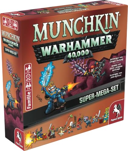 Pegasus Spiele Munchkin Warhammer 40K Super Mega Set