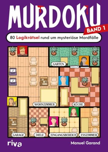 Murdoku: 80 Logikrätsel rund um mysteriöse Mordfälle | Löse spannende Kriminalfälle mit Sudoku und Logicals. Kniffliges Geschenk für True-Crime-Fans und Rätselliebhaber zum Geburtstag