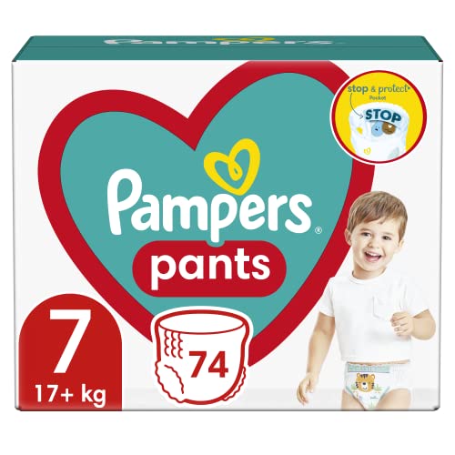 Pampers (Alte Version), Pants Boy/Girl 7 74 pc(s)