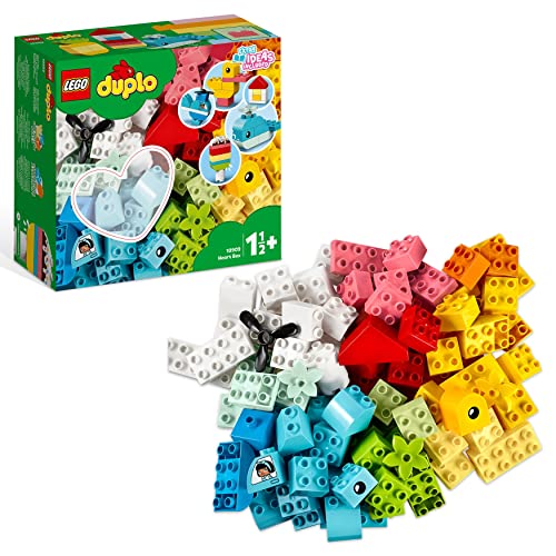 LEGO DUPLO Classic Mein erster Bauspaß, Bausteine-Box, Konstruktionspielzeug, Lernspielzeug zur Entwicklung und zum Lernen für Kleinkinder ab 1,5-3 Jahre 10909