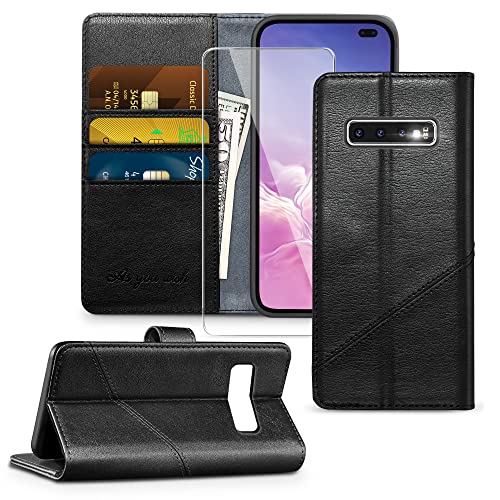 KRAFTCARE Handyhülle für Samsung Galaxy S10 Plus Hülle