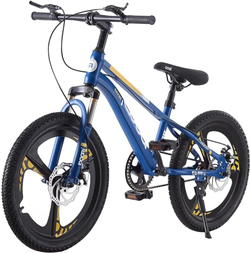 KernGut Kinderfahrrad 22 Zoll Mountainbike für Jungen Mädchen, Blau