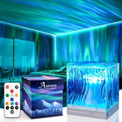 PIKOY Sternenhimmel Projektor 18 Color Geschenke für Frauen mit Geschenkbox | Geburtstag Personalisierte Geschenke Mädchen Freundin Zimmer Deko Polarlicht Fernbedienung & Timer lavalampe Weihnachtsdeko