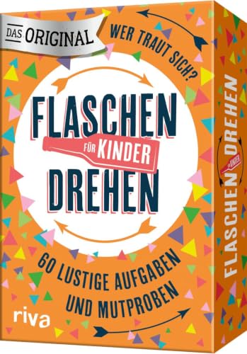 Flaschendrehen – Die Kinderedition: 60 lustige Aufgaben und Mutproben für Kinder ab 6 Jahren. | Das Original. Der Spieleklassiker. Ideal für ... Der Spieleklassiker. Geschenk zu Geburtstag