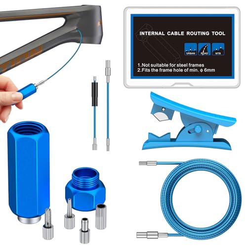 Pawfly Interne Kabelführung Werkzeug Set inkl. Hydraulikschneider, für 4-5.5mm Züge, Hydraulikleitungen, Di2 E-Tubes & SD300 Kabel