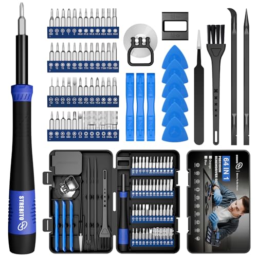 STREBITO feinmechaniker schraubendreher Set mit bits Hex,Torx für PC Laptop