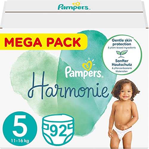 PAMPERS HARMONIE Größe 5 92 Windeln (11-16 kg)