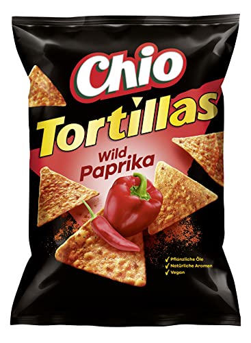 Chio Tortillas Chips Wild Paprika, 110 g