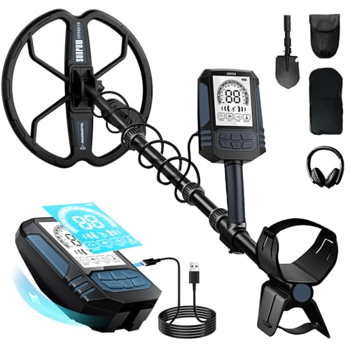 SUNPOW Wiederaufladbarer Metalldetektor für Erwachsene – 11