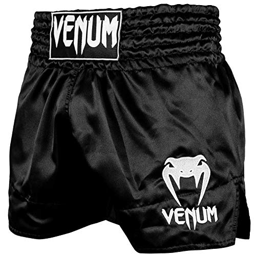 Venum, Classic Muay Thai Shorts, Herren, M, Schwarz/Weiß