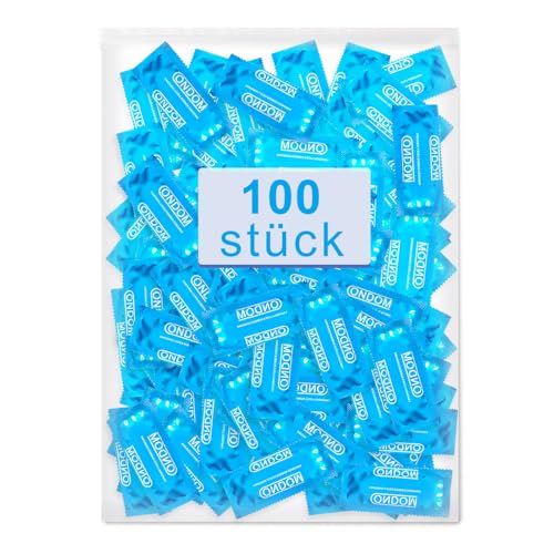 100 Stück Packung Kondome Männer Condoms 52mm Breite mit Extra Feucht Glatt