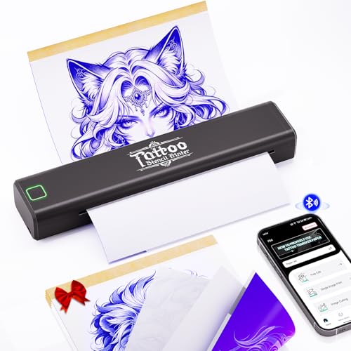 vretti Tattoo Stencil Drucker, Bluetooth Schablone Drucker