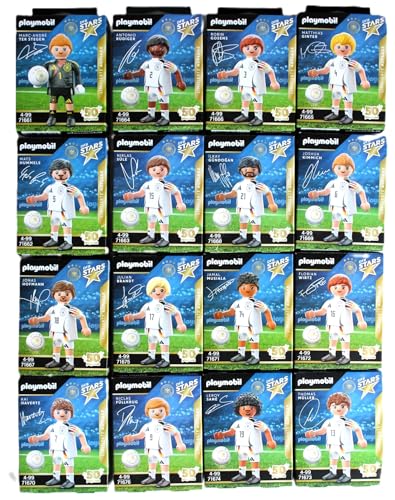 Generisch Edeka DFB Stars Euro 2024 Set 16 Sammelfiguren limitiert NEU