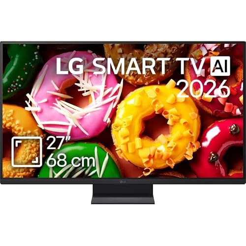 LG 27LB70003LA TV 27 Zoll (68 cm) Full HD LCD TV (α5 Gen9 4K AI Prozessor, webOS 26, 120Hz) [Modelljahr 2026] [Energieklasse E]