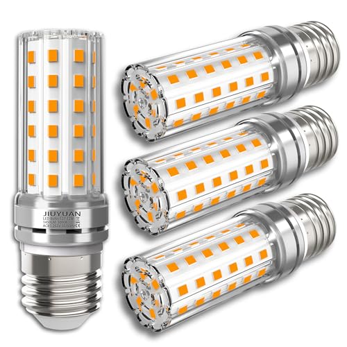 E27 LED Warmweiß 12W Mais Birne Lampen 3000K 1450LM Ersetzt Glühbirnen 100W, Edison Schraube Maiskolben Energiesparlampe Birnen Kerze Licht Glühbirne Nicht Dimmbar - 4er Pack