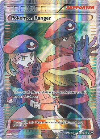 Pokemon Card RANGER 113/114 Full Art Steam SIEGE