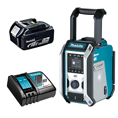 Makita DMR115 10,8-18 V Li-Ion + 1 x Ladegerät DC18RC + 1 x BL1850B