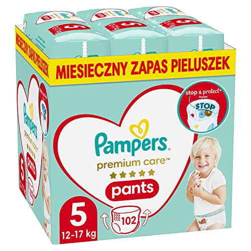 Pampers (Alte Version), Pants Windeln Größe 5 (12-17kg), 102 Stück