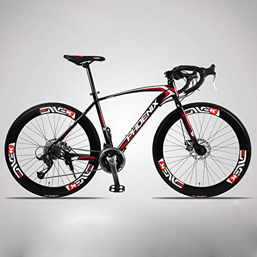 MU 700C Rennrad 21/27 Geschwindigkeit 26 Zoll Mit Variabler Geschwindigkeit Bend Lenker Fahrrad Männlichen Und Weiblichen Studenten Auto Straßenrennen,A,Einheitsgröße