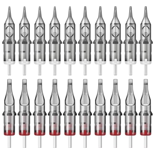 Tatooine Tattoo Cartridges Nadeln Set 20pc Mix Needles Set-3RL 5RL 7RM 9RM Round Liner Shader Nadelkartuschen Tattoo Zubehör Für Tattoo-Maschinen