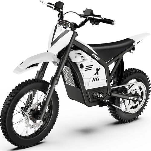 ESKUTE NOVA X Elektro Dirt Bike für Jugendliche und Erwachsene, 3500 W Spitzenleistung, 48 V 23 Ah Akku, bis 61 km/h, 14/12 Zoll Geländereifen, Vollfederung