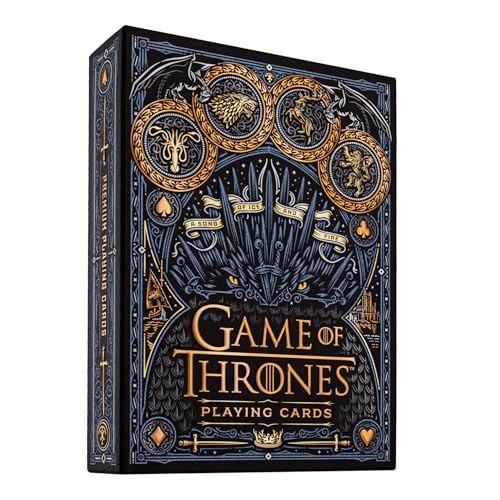 theory11 Game of Thrones Premium Spielkarten Poker Größe Standard Index Luxus Spielkarten
