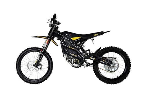79Bike Falcon GT ElektroDirtbike für Erwachsene, 19 Zoll Elektromotorrad mit 72V 40Ah Lithium Akku, 125 km Reichweite, 16 kW Motor, 610Nm Off-Road E-Motorrad Herren Damen (schwarz)