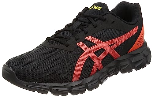 ASICS Herren Gel-Quantum Lyte II Sneaker, Black/Cherry Tomato, 47 EU