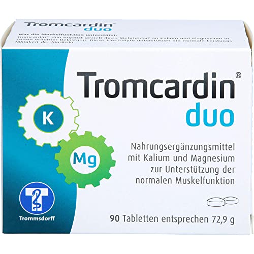 Tromcardin duo, Tabletten, für Muskelfunktion, Magnesium und Kalium, 90 St