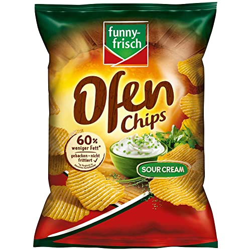 funny-frisch Ofen Chips Sour Cream, 125 g