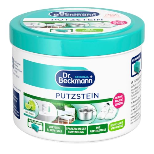 Dr. Beckmann Putzstein Universalreiniger mit Schwamm | 550 g