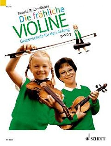 Fröhliche Violine, Bd.3, B-Tonarten, C-Dur, 2. und 3. Lage, 'Doppelgriffe und andere Kniffe': B-Tonarten, C-Dur, 2. und 3. Lage,