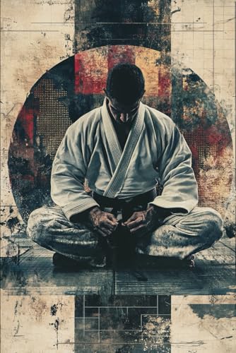 Notizbuch 80 Seiten Kariert – Kampfkunst & Meditation: Karate, Judo, Bushido und Zen.: Für Kampfsport-Enthusiasten. Perfekt für Notizen, Trainingspläne oder als Motivationsquelle im Alltag.