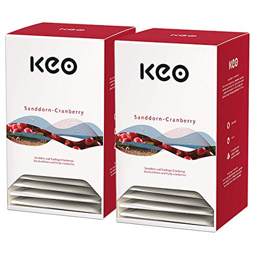 Keo Pyramide Sanddorn-Cranberry / 2er Pack
