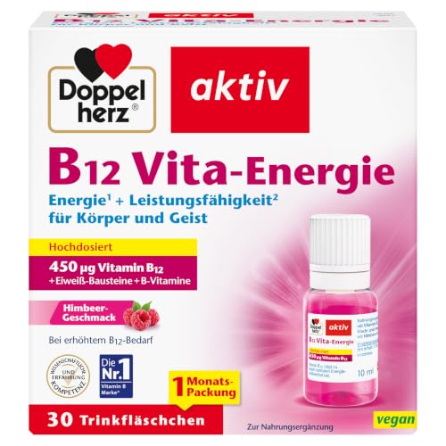 Doppelherz B12 Vita-Energie - mit Himbeer-Geschmack
