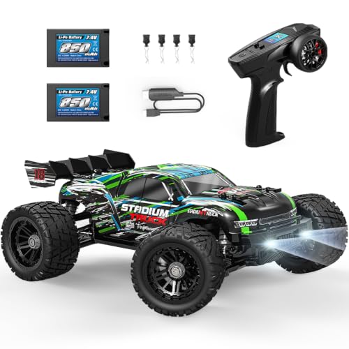 HAIBOXING Ferngesteuertes Auto, 2,4 GHz 1:18 Proportional 4WD 36+ km/h Hobby Offroad Monster RC Truck, wasserdichte RC Truggy RTR Geländegängig Spielzeug