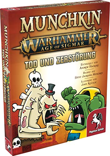 Pegasus Spiele 17021G - Munchkin Warhammer Age of Sigmar: Tod und Zerstörung [Erweiterung]