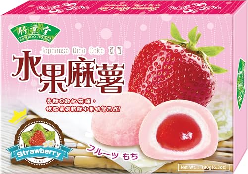 BAMBOO HOUSE Mochi, Erdbeere und Marshmallow - 1 x 180 g