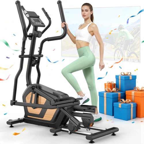 Cowmew Crosstrainer 16-Stufen Widerstand,10kg Schwungrad,Bis 150kg
