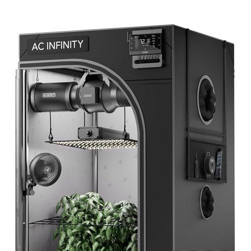 AC Infinity Advance Grow Zelt-System 60 x 60 x180 cm – 1-Pflanzen-Growset