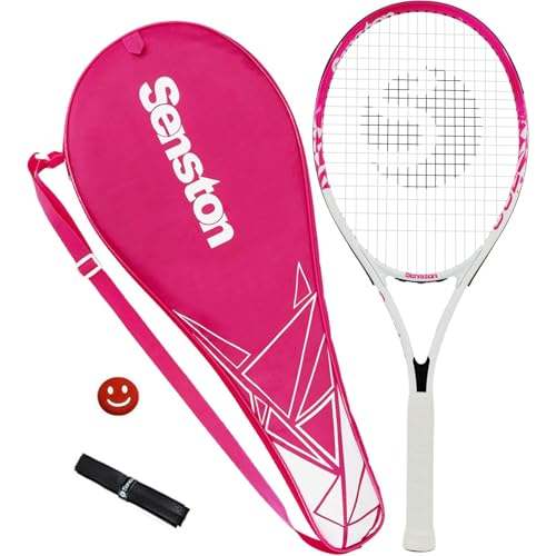 Senston 27 Zoll Tennisschläger Profi für Damen Herren mit Tasche
